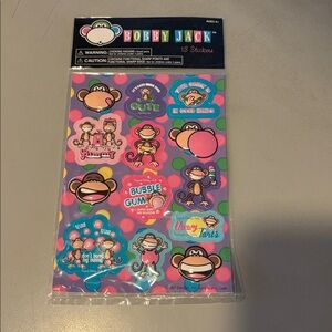VINTAGE Bobby Jack Stickers New Sealed